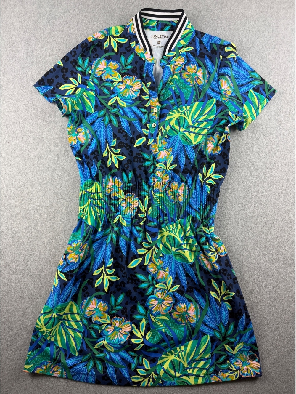 Lilly Pulitzer Luxletic Love Active Dress M Summer Serenade UPF 50 Golf Tennis